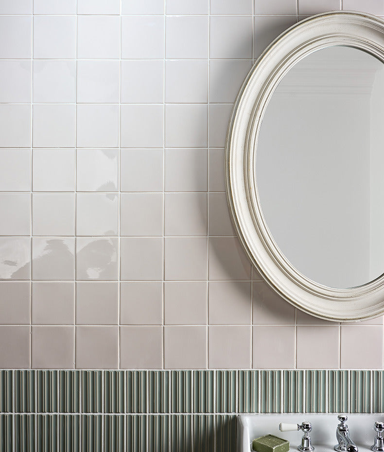 Ca’ Pietra Tunstall Ceramic Square Deep White — official gallery image 3