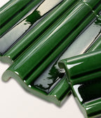 Ca’ Pietra Architectural Mouldings Dado Ceramic Olive Green — official gallery image 4