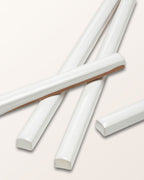 Ca’ Pietra Architectural Mouldings Pencil Ceramic White — official gallery image 3