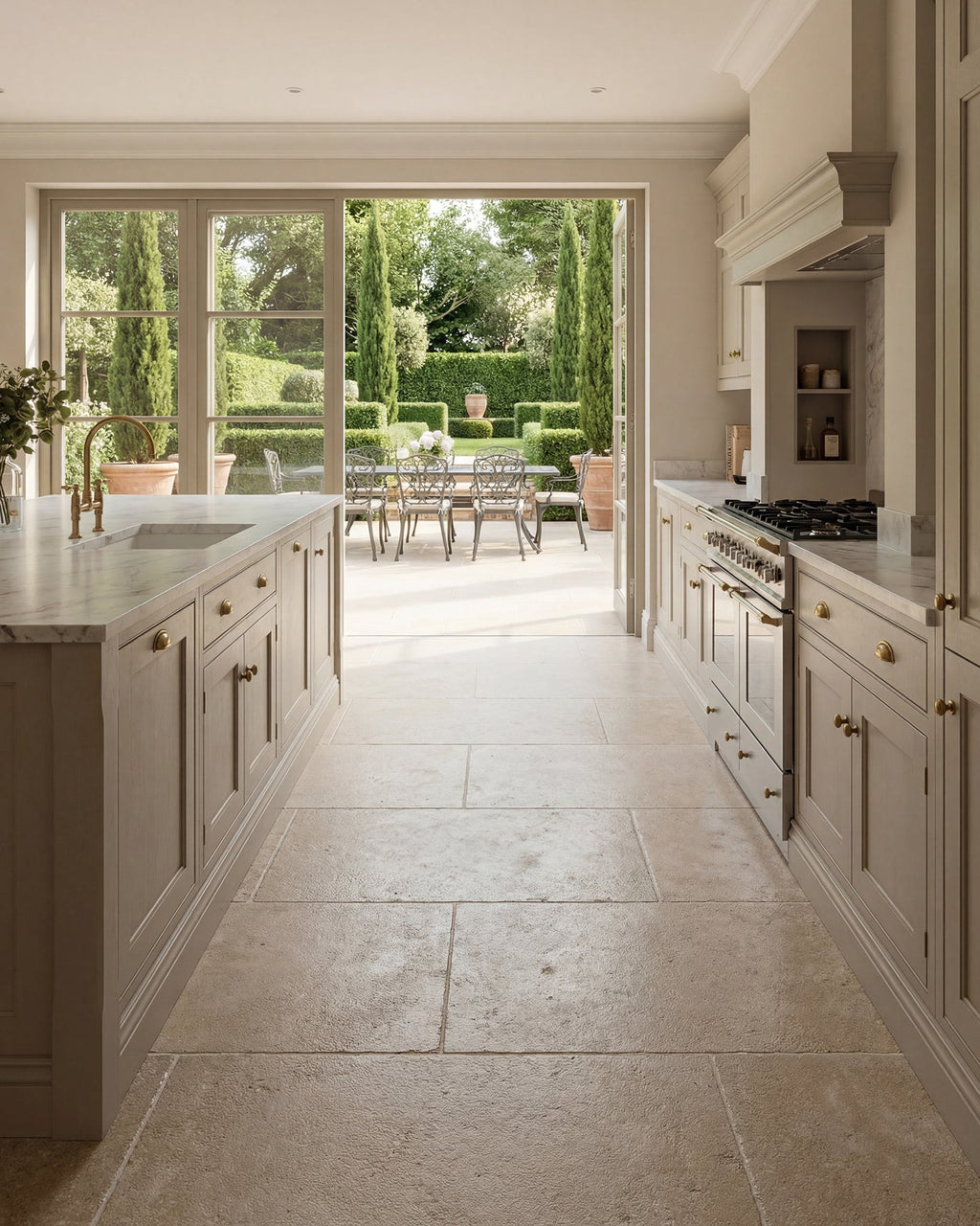Ca’ Pietra Wychwood Limestone Tumbled & Etched Finish — official gallery image 3