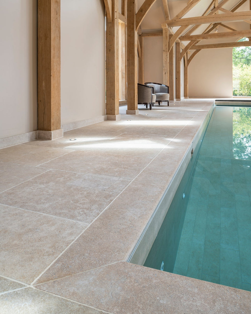 Ca’ Pietra Wychwood Limestone Tumbled & Etched Finish — official gallery image 10