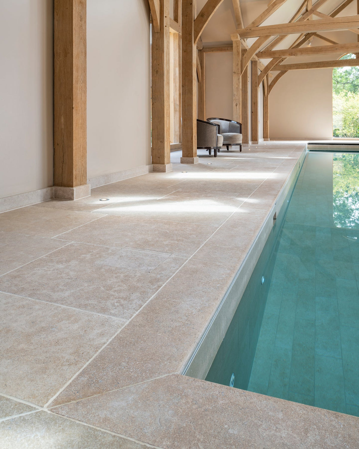 Ca’ Pietra Wychwood Limestone Tumbled & Etched Finish — official gallery image 10