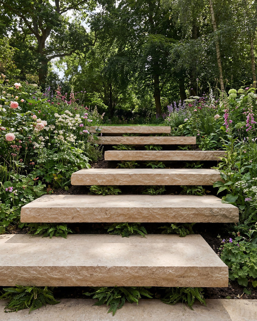 Ca’ Pietra Wychwood Limestone Tumbled & Etched Finish — official gallery image 13