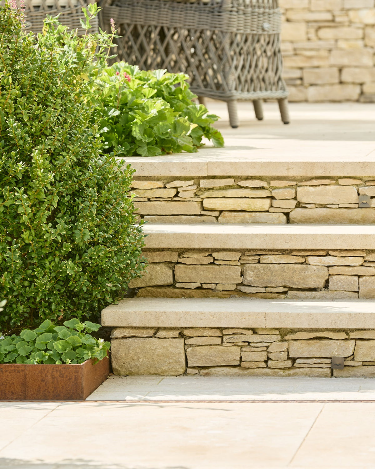 Ca’ Pietra Wychwood Limestone Paving Tumbled & Etched Finish — official gallery image 17