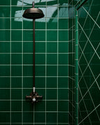 Ca’ Pietra Victorian Style™ Wall Ceramic Emerald Green Square Crackle Glaze — official gallery image 3