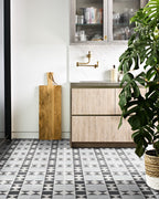 Ca’ Pietra Victorian Style™ Porcelain Finchley Pattern Soft Grey — official gallery image 6