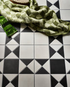 Ca’ Pietra Victorian Style™ Porcelain Finchley Pattern Cotton White — official gallery image 5