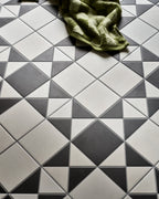Ca’ Pietra Victorian Style™ Porcelain Finchley Pattern Cotton White — official gallery image 6