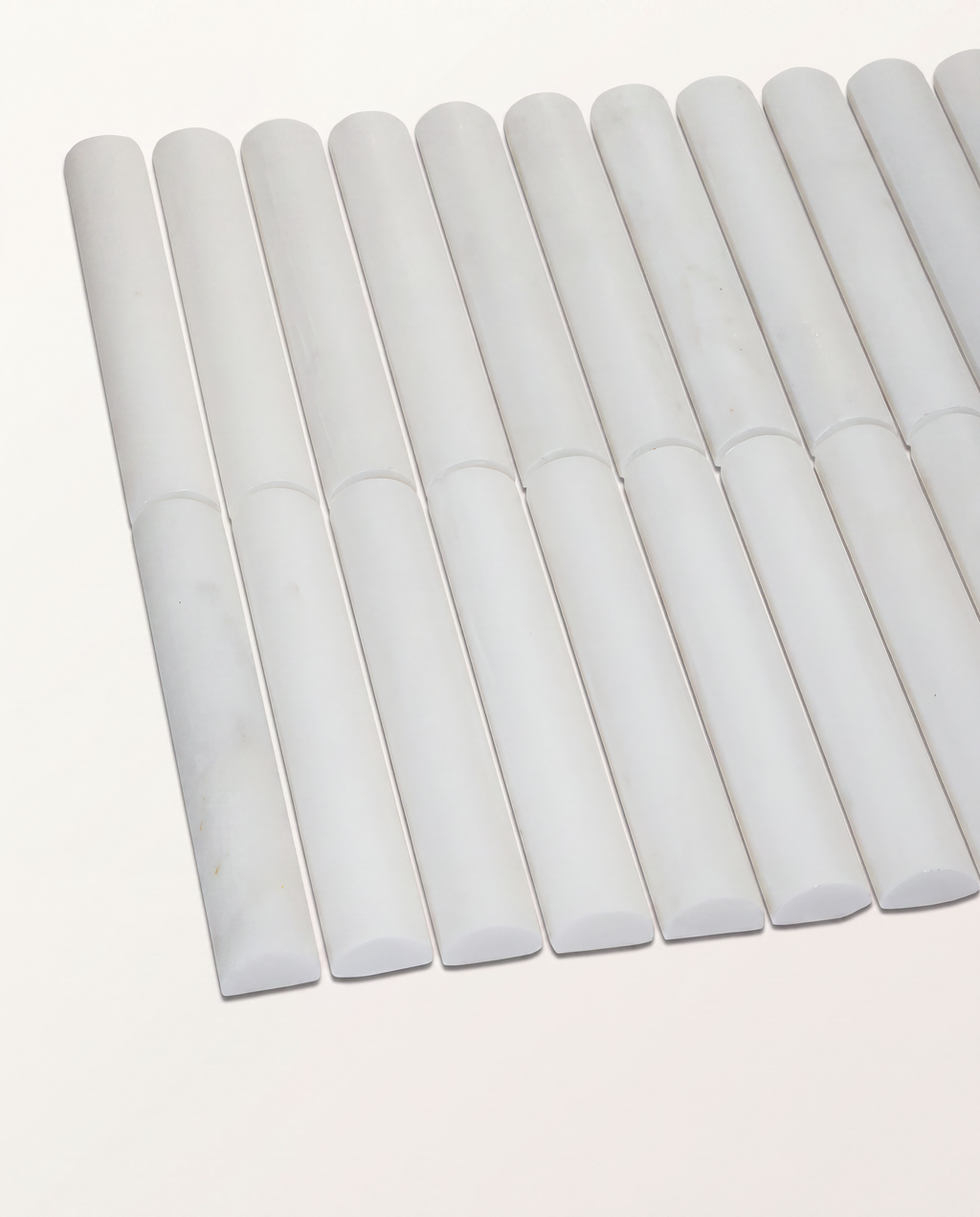 Ca’ Pietra Zen Marble Honed Finish Reed Mosaic — official gallery image 7
