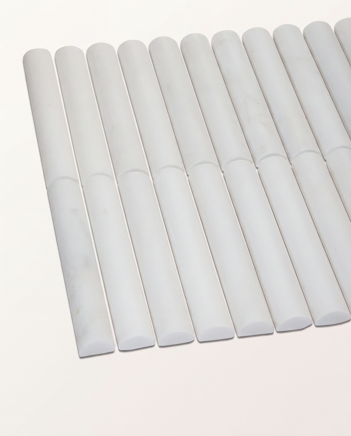 Ca’ Pietra Zen Marble Honed Finish Reed Mosaic — official gallery image 7