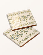 Ca’ Pietra STUDIO Sanderson - Anthos Pottery Blue Border & Corner — official gallery image 4