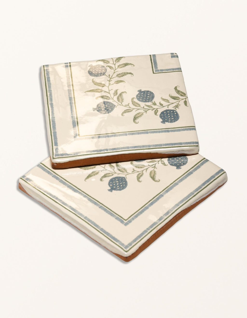 Ca’ Pietra STUDIO Sanderson - Anaar Pottery Blue Border & Corner — official gallery image 4
