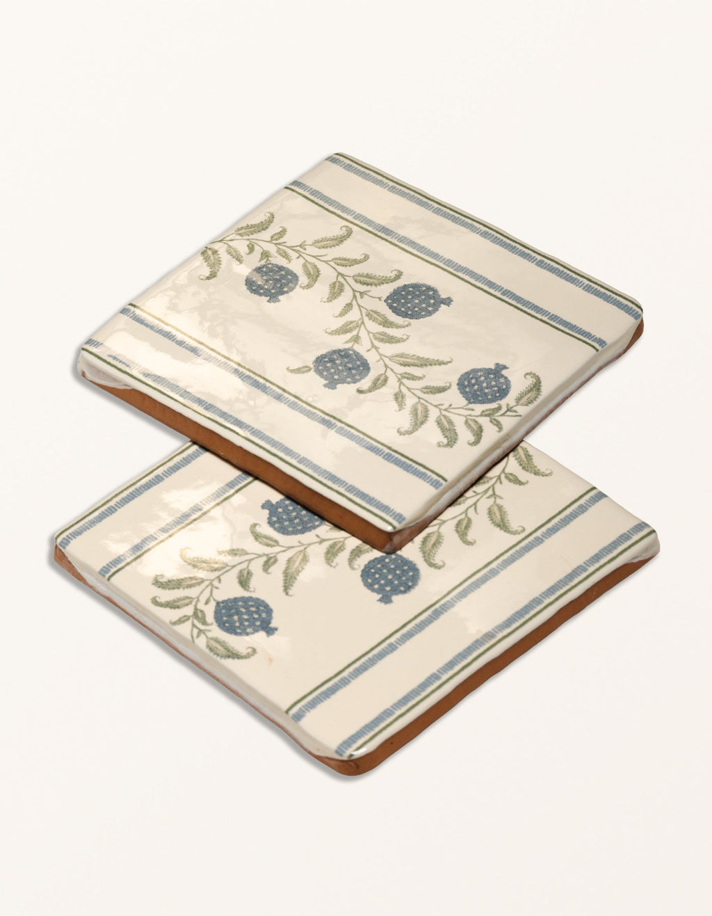 Ca’ Pietra STUDIO Sanderson - Anaar Pottery Blue Border & Corner — official gallery image 3