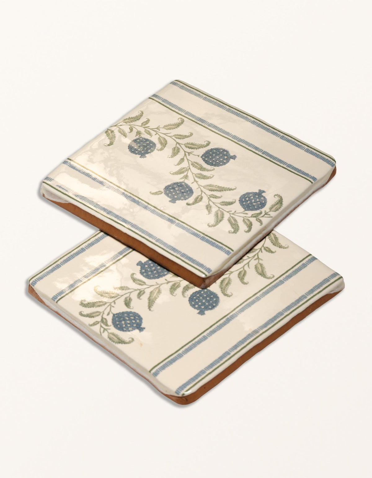 Ca’ Pietra STUDIO Sanderson - Anaar Pottery Blue Border & Corner — official gallery image 3