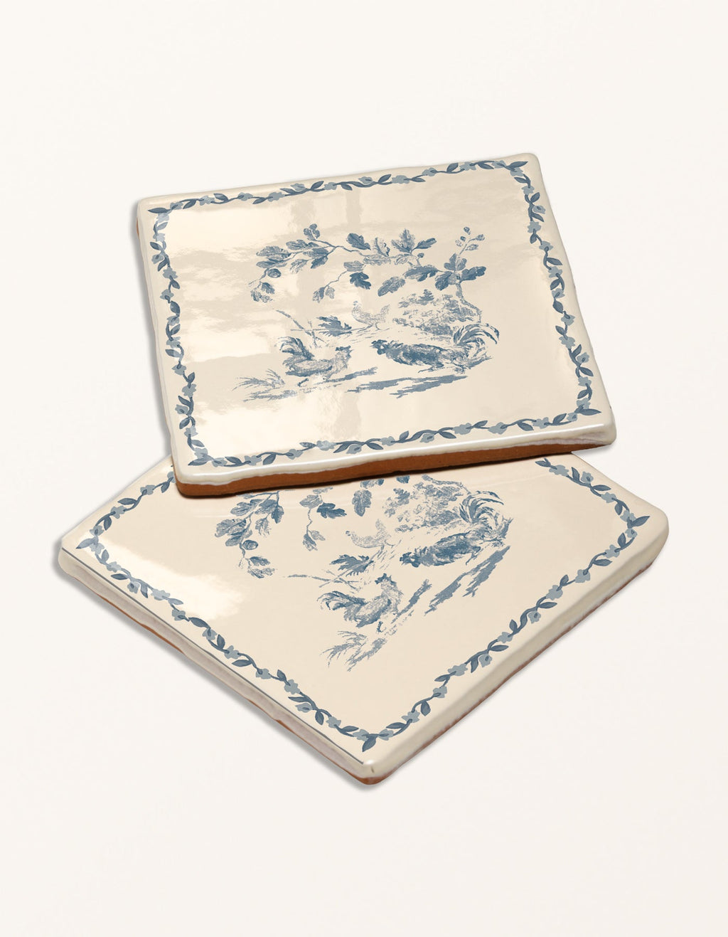 Ca’ Pietra STUDIO Sanderson - Aesop's Fables Pottery Blue Decor — official gallery image 6