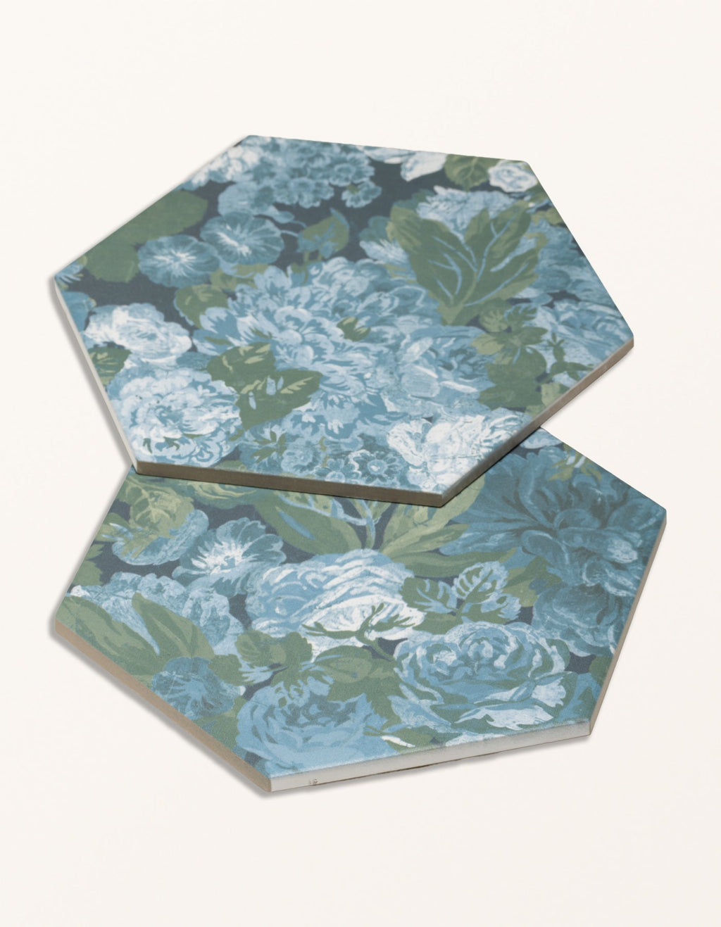 Ca’ Pietra Sanderson - Very Rose & Peony Pottery Blue Porcelain — official gallery image 5