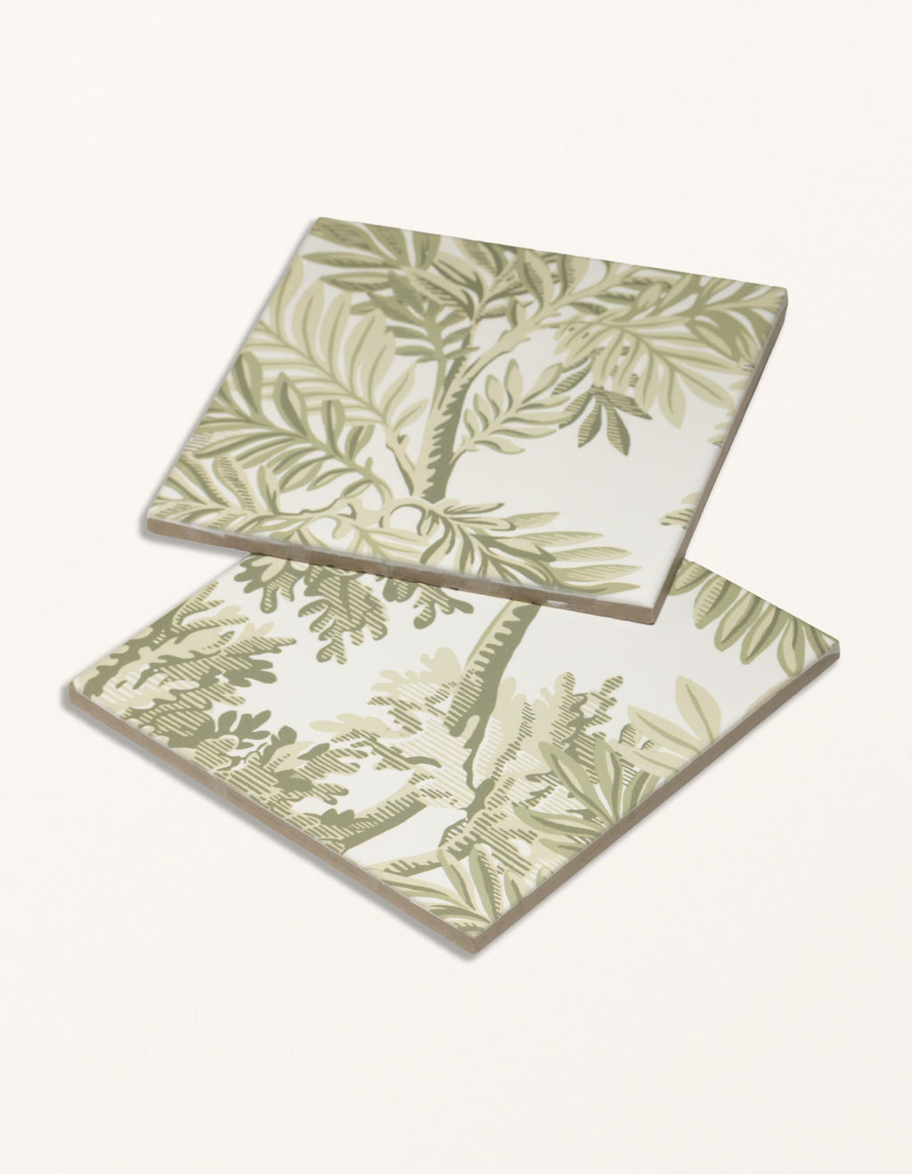 Ca’ Pietra Sanderson - Tapestry Trees Forest Mural Porcelain — official gallery image 3