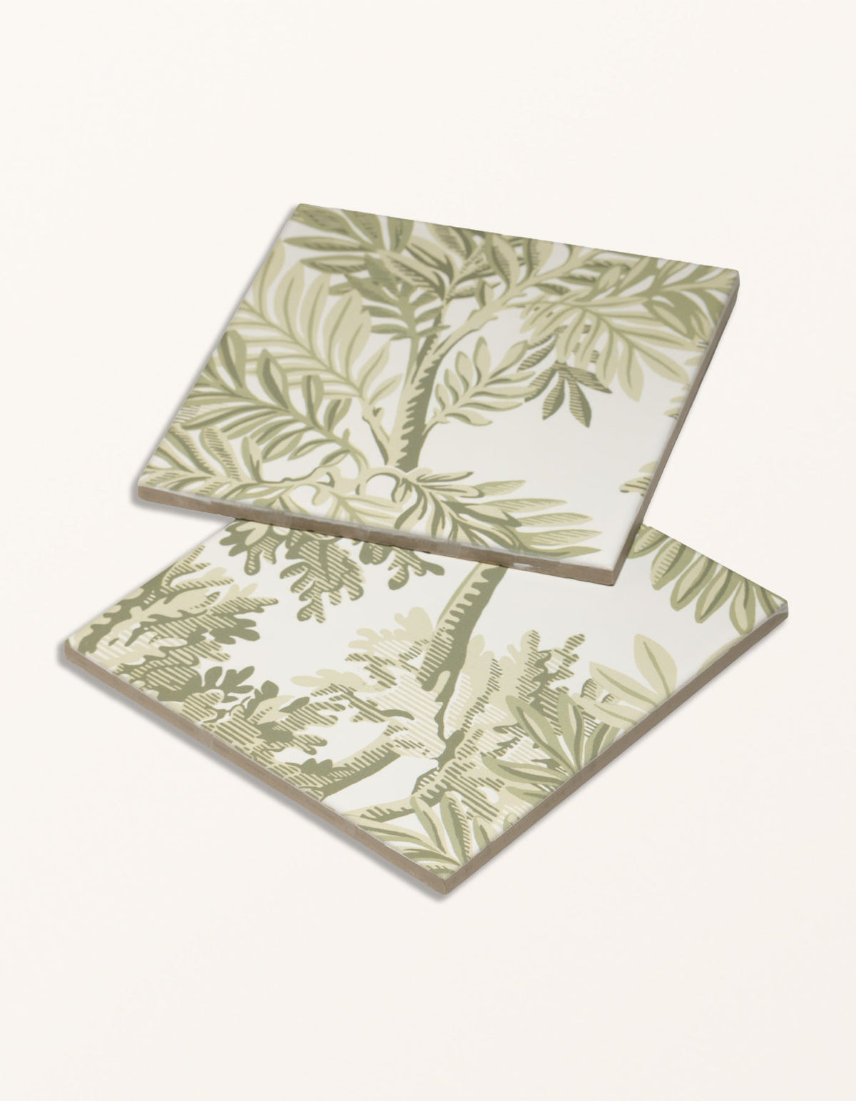 Ca’ Pietra Sanderson - Tapestry Trees Forest Mural Porcelain — official gallery image 3