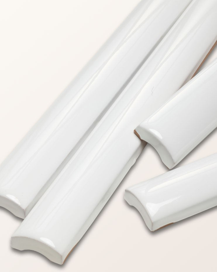Ca’ Pietra Architectural Mouldings Bead Ceramic White — official gallery image 3