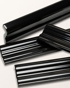 Ca’ Pietra Architectural Mouldings Dado Ceramic Black — official gallery image 5