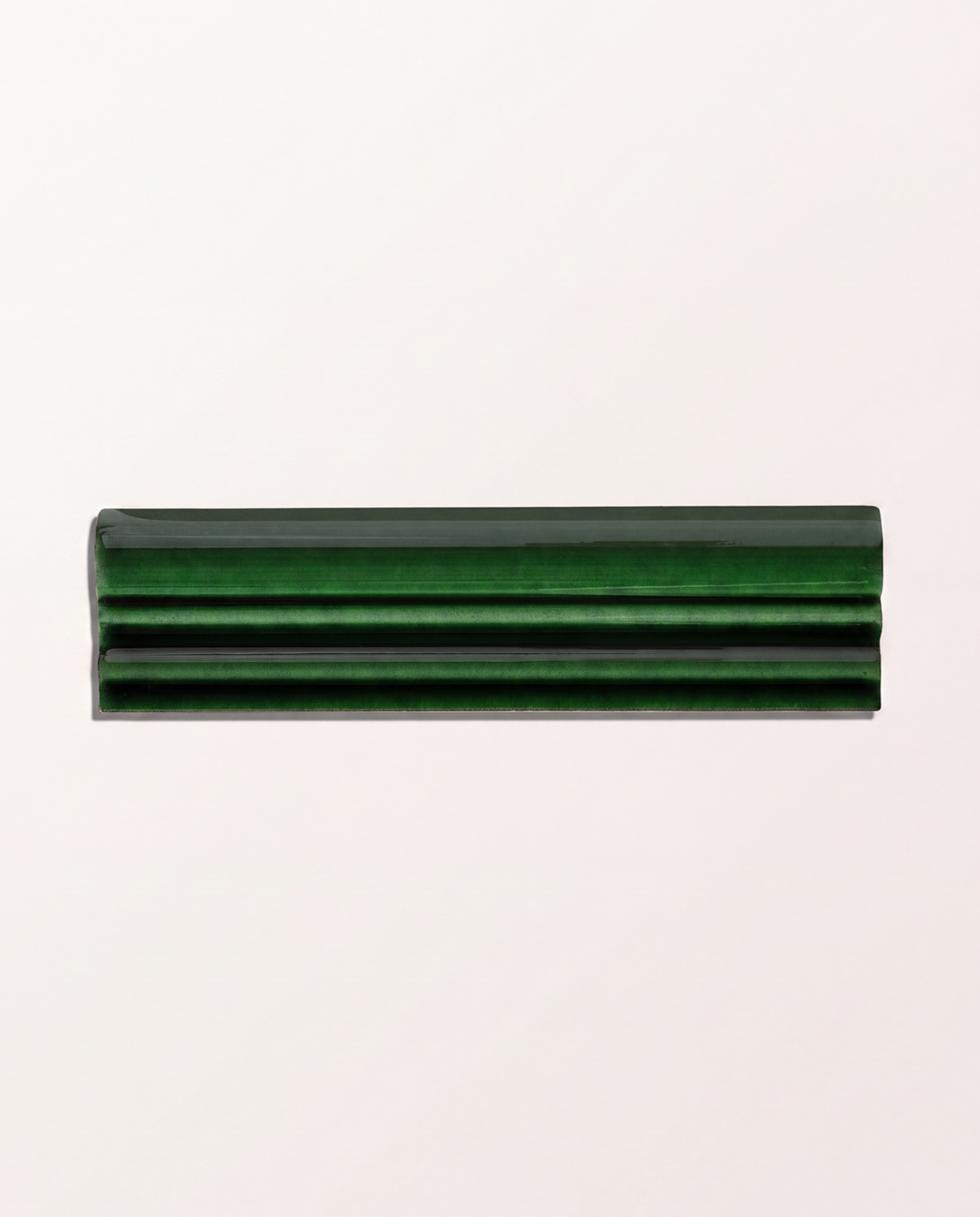 Ca’ Pietra Architectural Mouldings Dado Ceramic Olive Green — official gallery image 2