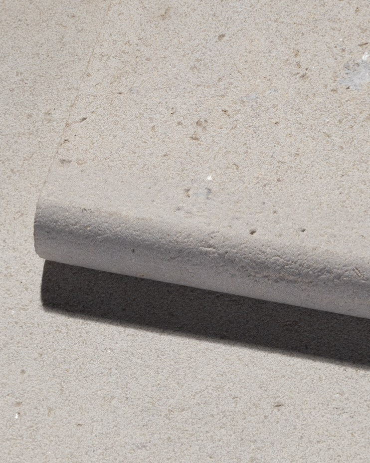Ca’ Pietra Wychwood Limestone Etched Bullnose Coping — official gallery image 4