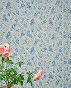 Ca’ Pietra Sanderson - Pillemont Toile China Blue Mural Porcelain — official gallery image 1