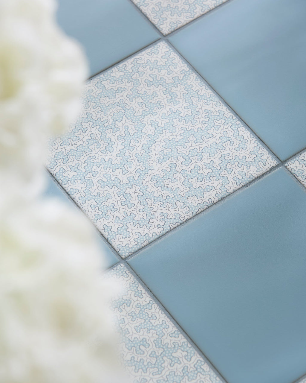 Ca’ Pietra Sanderson - Plain Dove Blue Porcelain — official gallery image 5