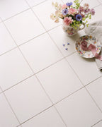 Ca’ Pietra Sanderson - Plain Orchid White Porcelain — official gallery image 1