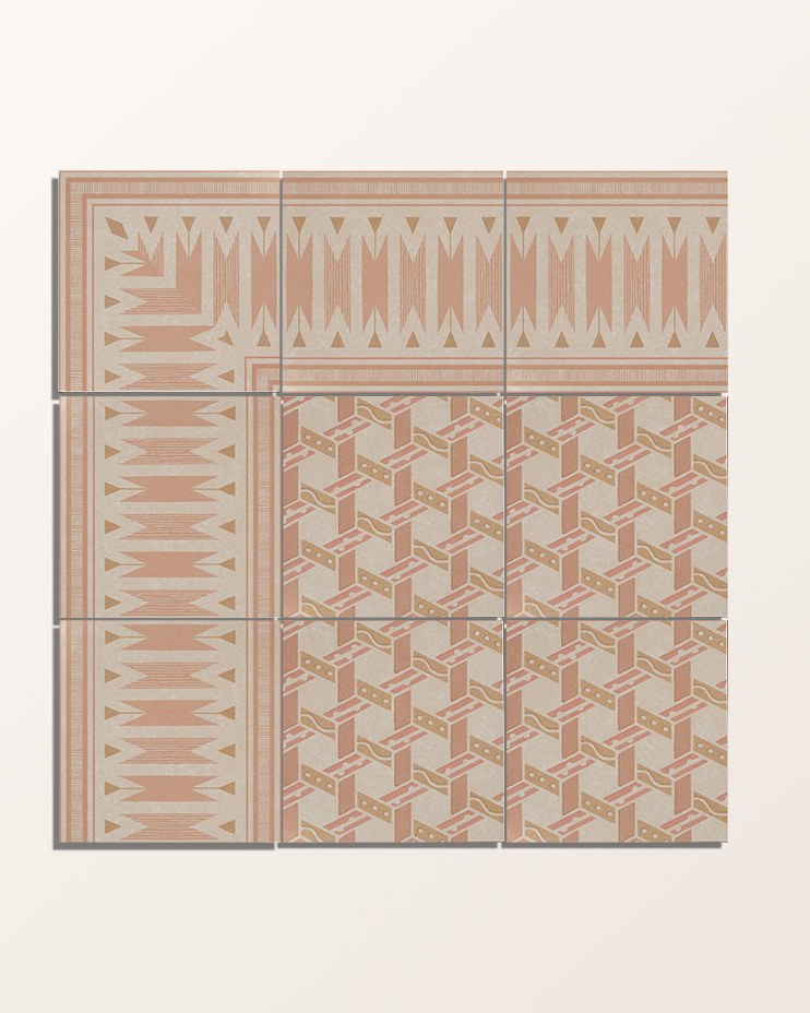 Ca’ Pietra Aventuras Malla Terracotta Porcelain — official gallery image 5