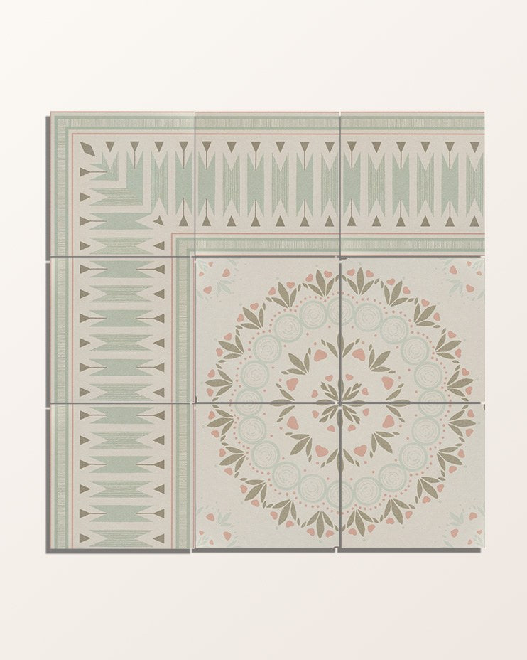Ca’ Pietra Aventuras Ziggy Corner Olive Porcelain — official gallery image 5