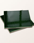 Ca’ Pietra Victorian Style™ Wall Ceramic Olive Green Square Crackle Glaze — official gallery image 7