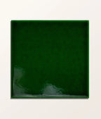 Ca’ Pietra Victorian Style™ Wall Ceramic Olive Green Square Crackle Glaze — official gallery image 2
