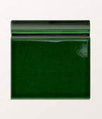 Ca’ Pietra Victorian Style™ Wall Ceramic Olive Green Skirting Crackle Glaze — official gallery image 5