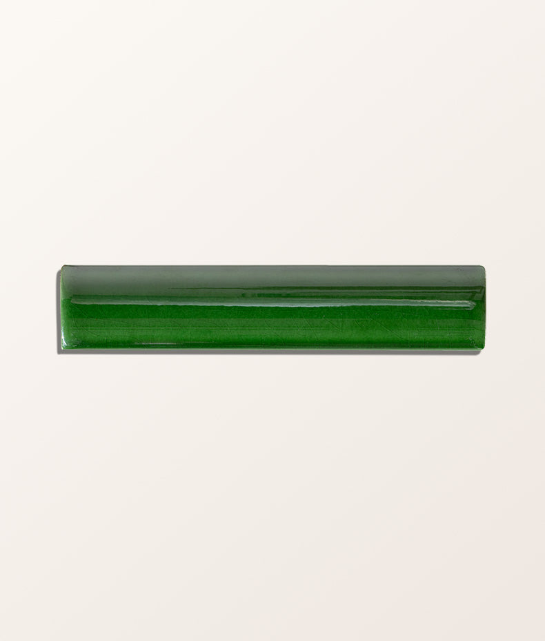 Ca’ Pietra Victorian Style™ Wall Ceramic Olive Green Simple Beading Crackle Glaze — official gallery image 4