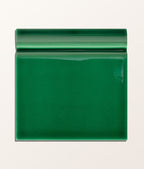 Ca’ Pietra Victorian Style™ Wall Ceramic Emerald Green Skirting — official gallery image 6