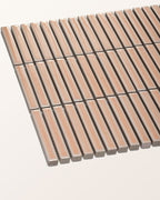Ca’ Pietra Bamboo Porcelain Mosaic Blush — official gallery image 7