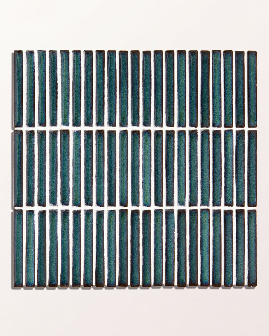 Ca’ Pietra Bamboo Porcelain Mosaic Verdigris — official gallery image 2