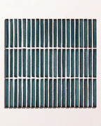 Ca’ Pietra Bamboo Porcelain Mosaic Verdigris — official gallery image 2