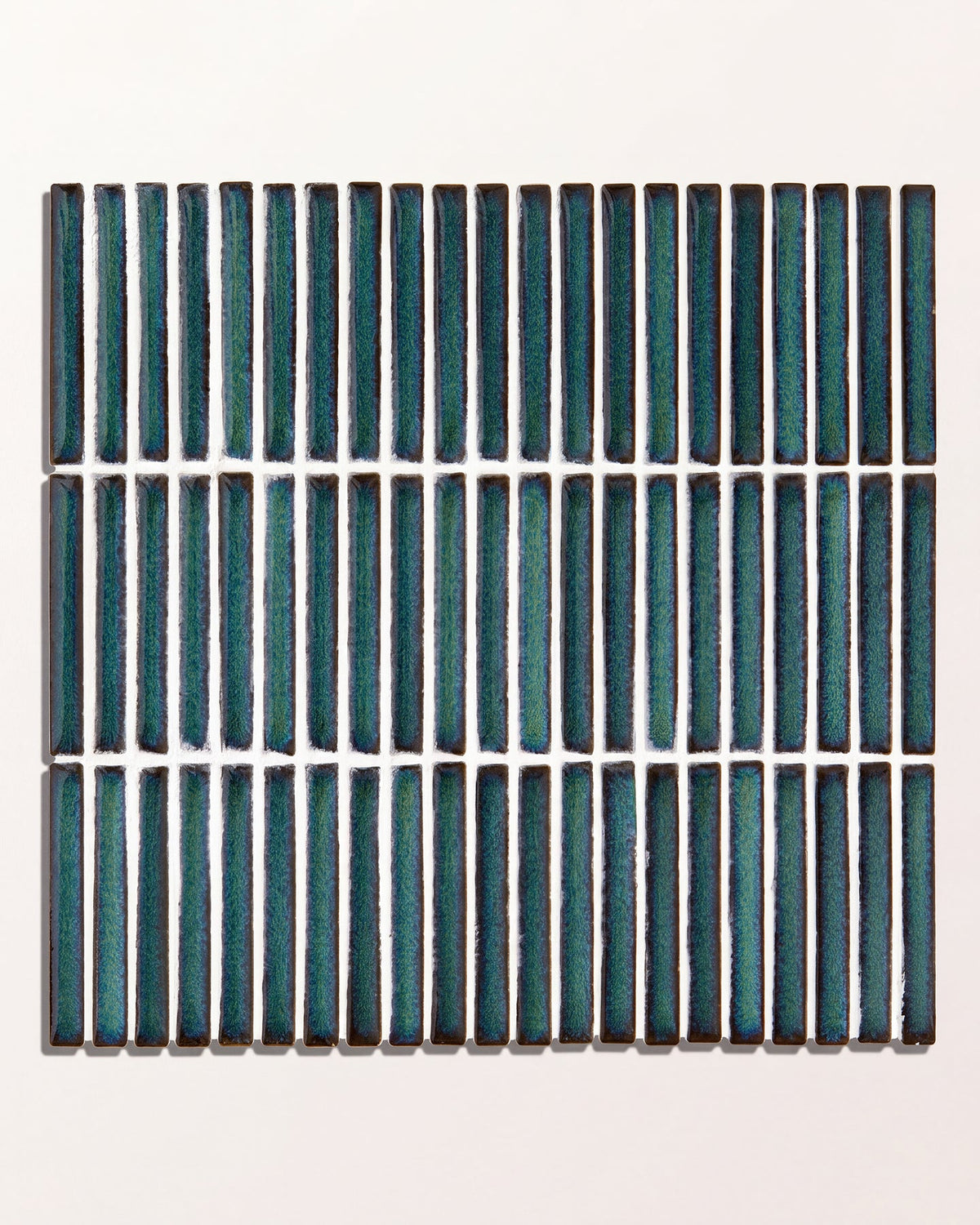 Ca’ Pietra Bamboo Porcelain Mosaic Verdigris — official gallery image 2