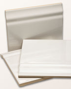 Ca’ Pietra Victorian Style™ Wall Ceramic Cotton White Skirting — official gallery image 5