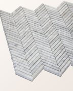 Ca’ Pietra Athens Carrara Marble Mosaic — official gallery image 3