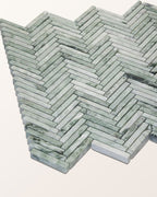 Ca’ Pietra Athens Mint Marble Mosaic — official gallery image 3