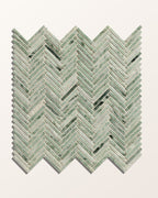 Ca’ Pietra Athens Mint Marble Mosaic — official gallery image 2