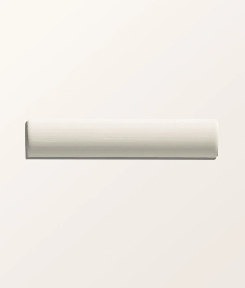 Ca’ Pietra Victorian Style™ Wall Ceramic Cotton White Simple Beading — official gallery image 5