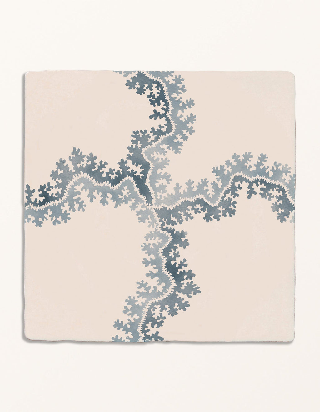 Ca’ Pietra STUDIO Sanderson - Oxbow Check Pottery Blue Pattern — official gallery image 1