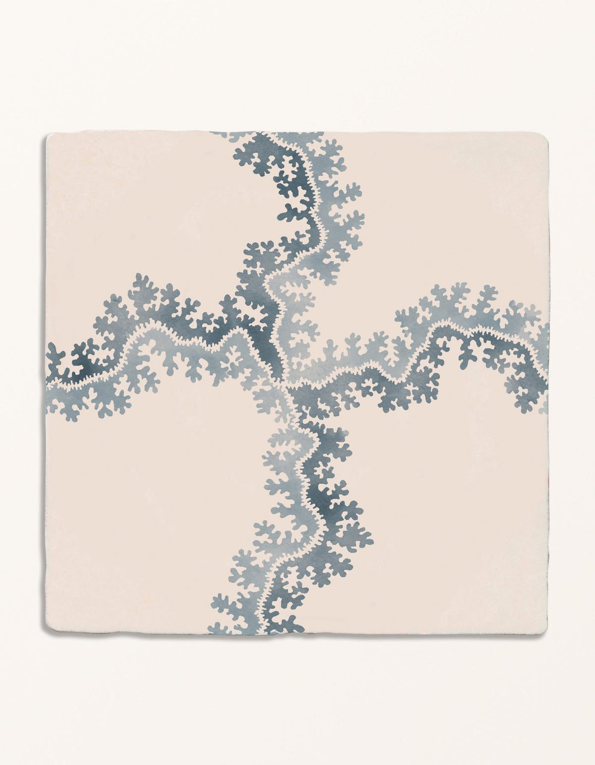 Ca’ Pietra STUDIO Sanderson - Oxbow Check Pottery Blue Pattern — official gallery image 1