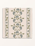 Ca’ Pietra STUDIO Sanderson - Anthos Pottery Blue Border & Corner — official gallery image 1