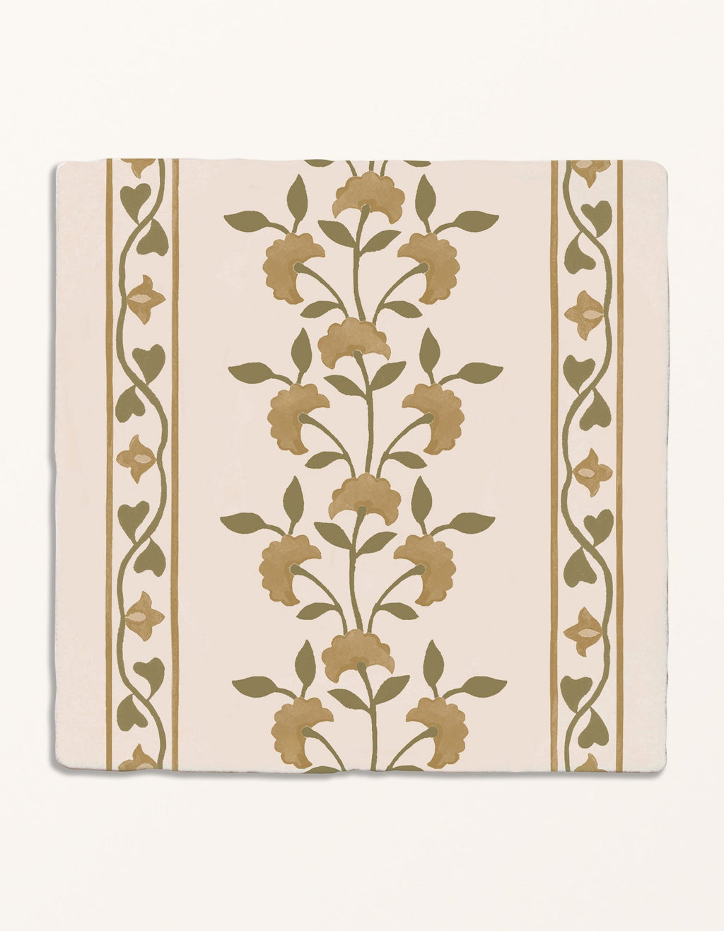 Ca’ Pietra STUDIO Sanderson - Anthos Ochre Border & Corner — official gallery image 1