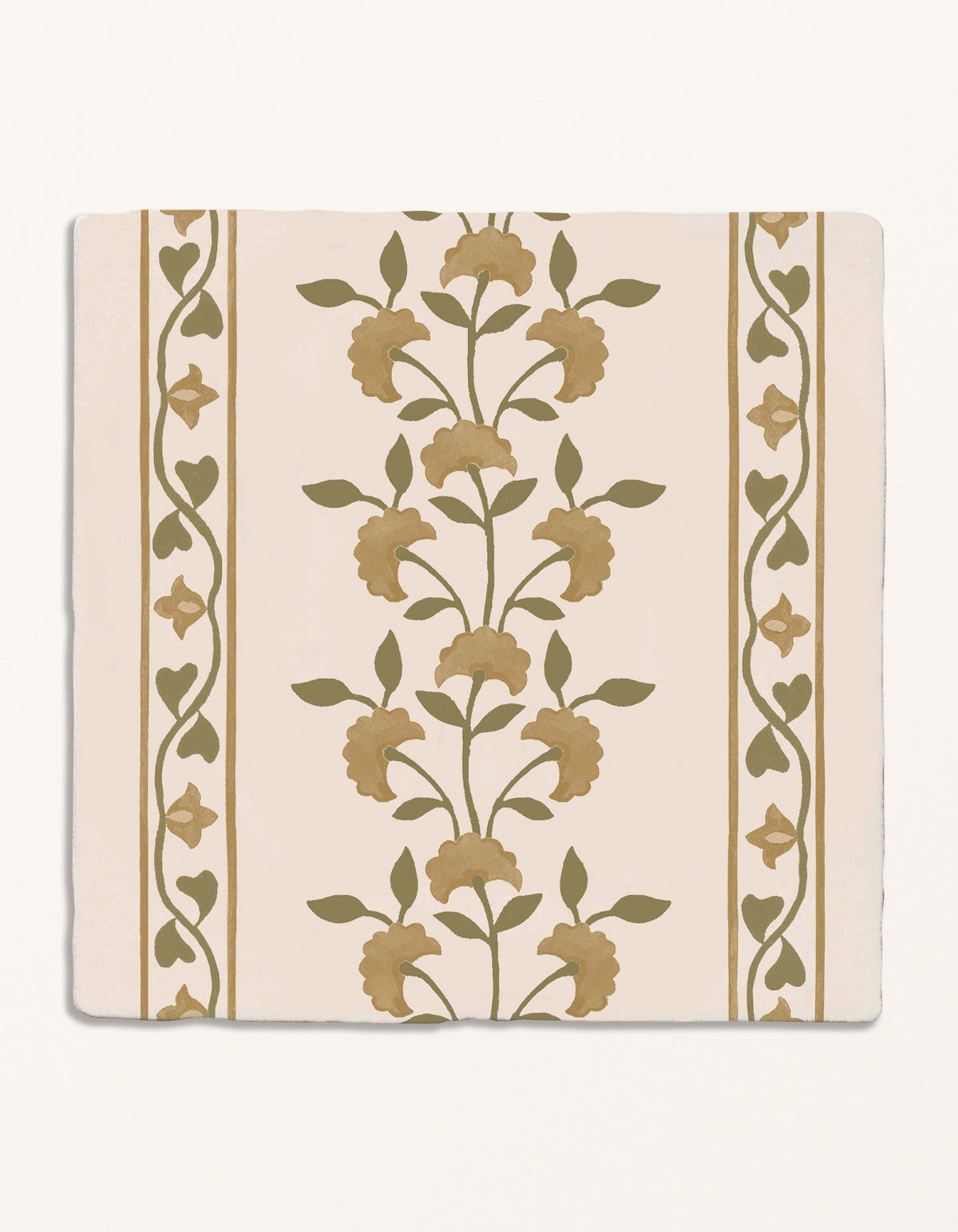 Ca’ Pietra STUDIO Sanderson - Anthos Ochre Border & Corner — official gallery image 1